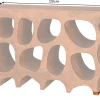 Riess-Ambiente Konsolentische > Abstrakter Konsolentisch ART AMBIENTE 120cm kupfer Edelrost-Look Beton