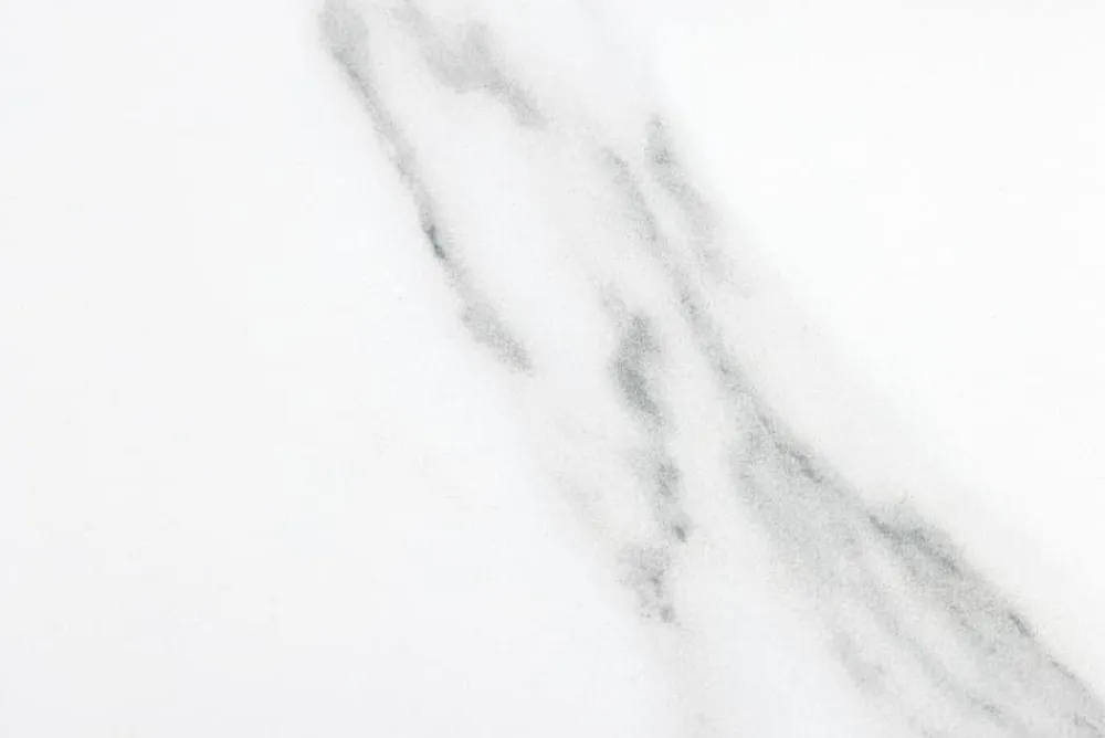 Riess-Ambiente Industrial Loft|Esstische > Ausziehbarer Esstisch ALPINE 160-200cm weiß Keramik Marmor schwarzes Metallgestell