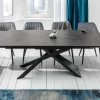 Riess-Ambiente Industrial Loft|Esstische > Ausziehbarer Esstisch EUPHORIA 180-220-260cm Graphit Keramik made in Italy