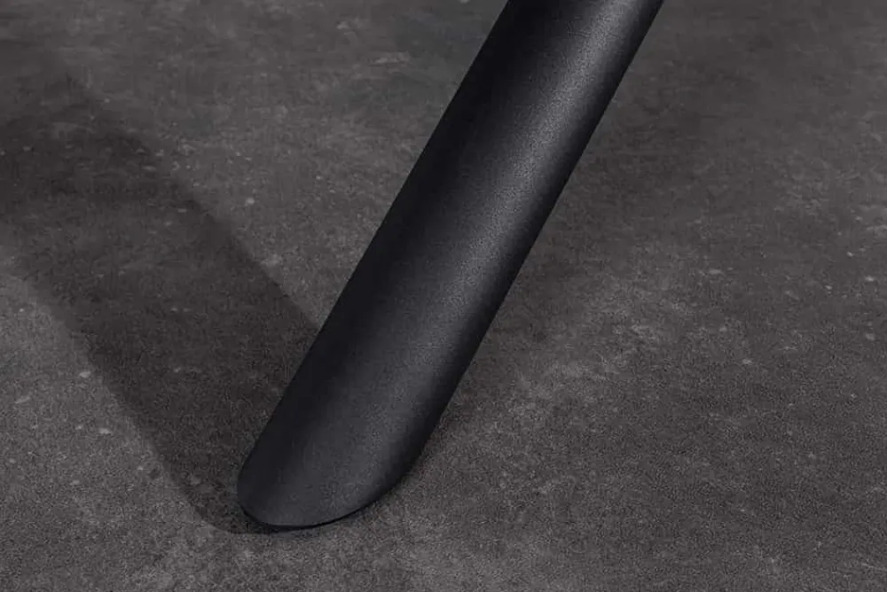 Riess-Ambiente Industrial Loft|Esstische > Ausziehbarer Esstisch MIKADO 180-230cm weiß Keramik schwarz Sterngestell