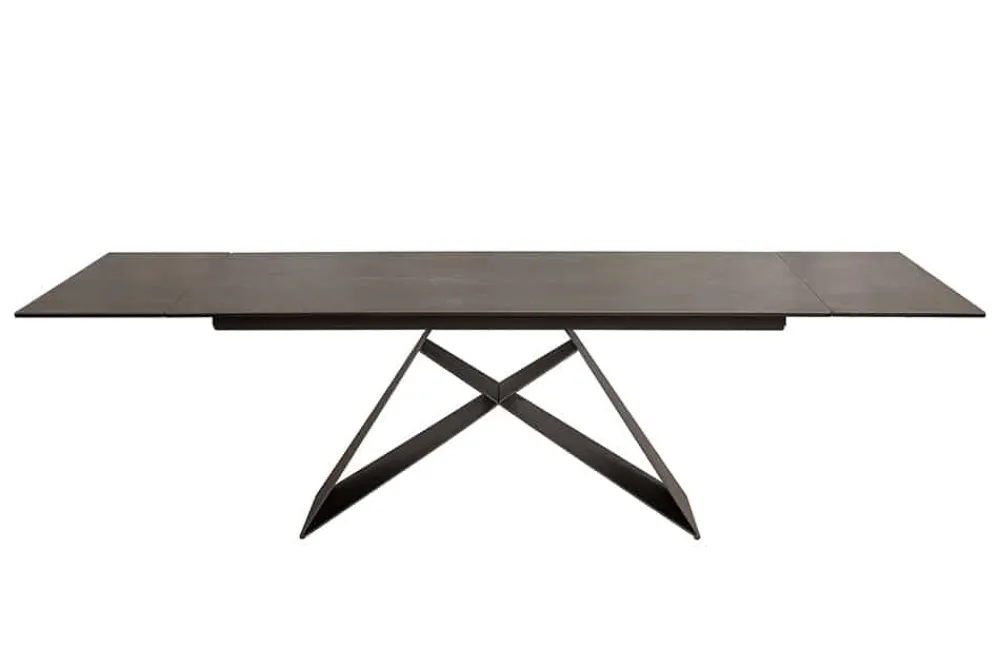 Riess-Ambiente Industrial Loft|Esstische > Ausziehbarer Esstisch PROMETHEUS 180-220-260cm Lava Keramik made in Italy