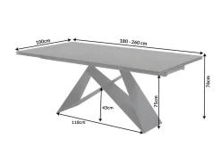 Riess-Ambiente Industrial Loft|Esstische ><noscript><img width=