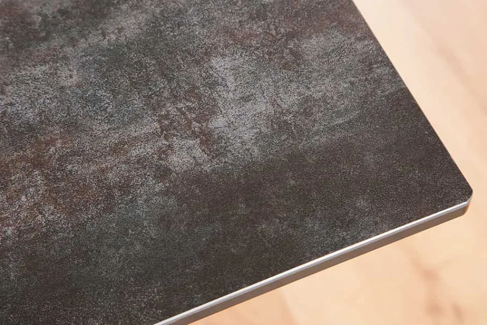 Riess-Ambiente Industrial Loft|Esstische > Ausziehbarer Esstisch PROMETHEUS 180-220-260cm Lava Keramik made in Italy