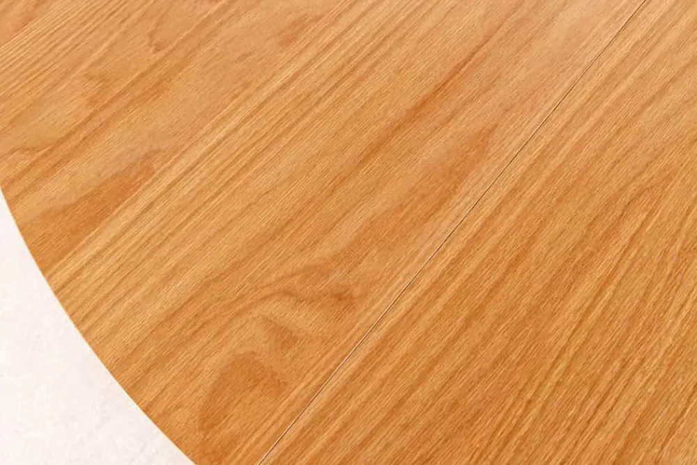 Riess-Ambiente Skandinavisch|Esstische > Ausziehbarer Esstisch VALHALLA WOOD 120-160-200cm natur Eichenholz oval Säulenfuß