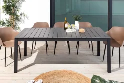 Riess-Ambiente Haus & Garten|Skandinavisch > Ausziehbarer Gartentisch DESIGNO 200-250-300cm grau Aluminium In- und Outdoor Esstisch
