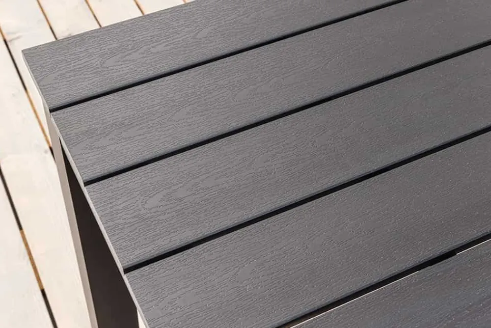 Riess-Ambiente Haus & Garten|Skandinavisch > Ausziehbarer Gartentisch DESIGNO 200-250-300cm grau Aluminium In- und Outdoor Esstisch