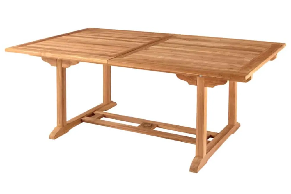 Riess-Ambiente Mehr...|Massivholz Gartenmöbel > Ausziehbarer Gartentisch EMPIRE TEAK 170-230cm natur Teakholz massiv wetterfest