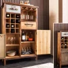 Riess-Ambiente Mehr...|Mehr... > Authentischer Barschrank ATELIER 120cm natur Pinienholz Metall-Vintage-Bar