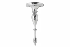 Riess-Ambiente Wanddekoration > Barocke Wandkonsole SCALA 80cm silber Aluminium Wandregal