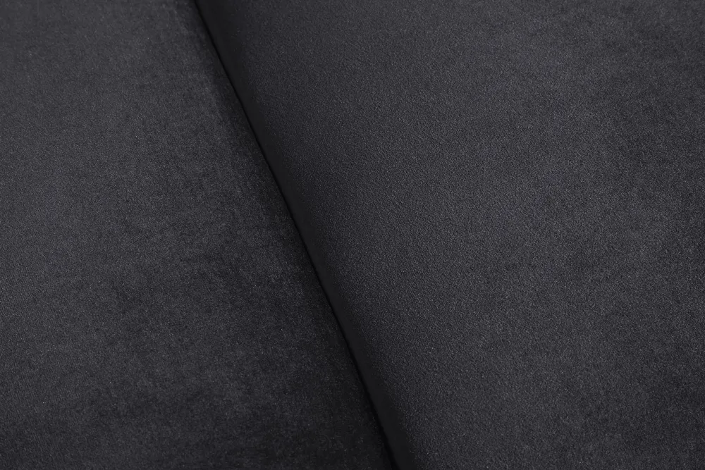 Riess-Ambiente Samt Möbel|3-Sitzer Sofa > Barock Sofa CHESTERFIELD 205cm schwarz Samt Federkern Knopfheftung 3-Sitzer Couch