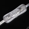 Riess-Ambiente Tischlampen > Befüllbare Tischlampe CLASSICO 75cm weiß transparent Glas mit Leinenschirm