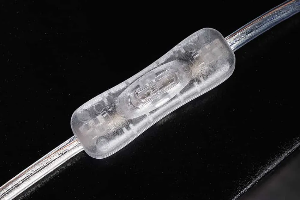 Riess-Ambiente Tischlampen > Befüllbare Tischlampe CLASSICO 75cm weiß transparent Glas mit Leinenschirm