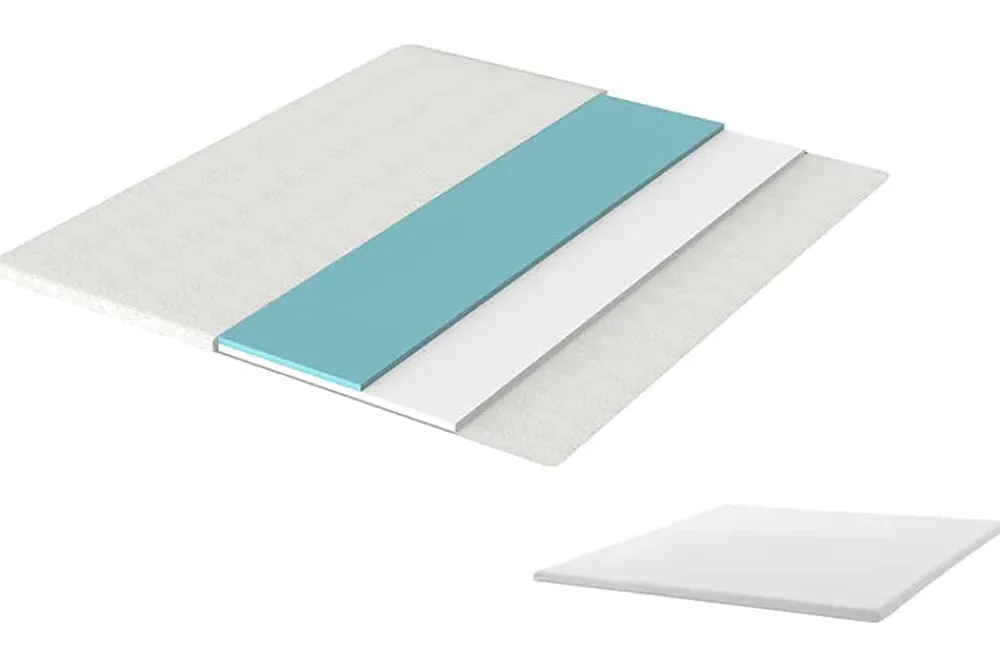 Riess-Ambiente Matratzen & Topper > Bequemer Topper CLOUD FLEX 180x200cm weiß