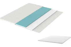 Riess-Ambiente Matratzen & Topper > Bequemer Topper CLOUD FLEX 160x200cm weiß