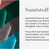 Riess-Ambiente Polsterbetten|Samt Möbel > Bett SWING 160x200cm grau Vogue Seiden Samtstoff