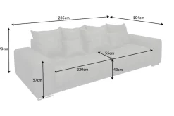 Riess-Ambiente Xxl Sofa ><noscript><img width=