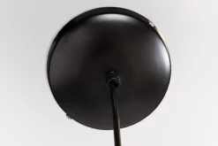Riess-Ambiente Goldene Möbel|Hängelampen > Boho Hängelampe VIENNA 45cm natur schwarz Wiener Geflecht Leuchte