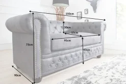 Riess-Ambiente 2-Sitzer Sofa ><noscript><img width=