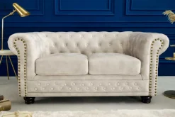 Riess-Ambiente 2-Sitzer Sofa|Samt Möbel ><noscript><img width=