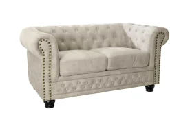Riess-Ambiente 2-Sitzer Sofa|Samt Möbel ><noscript><img width=