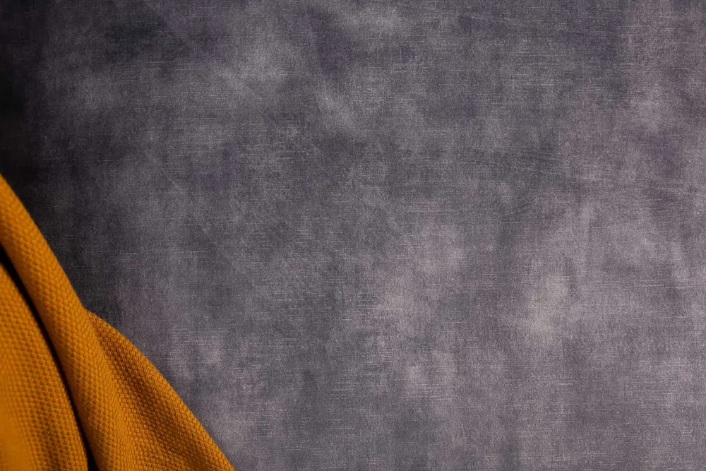 Riess-Ambiente Samt Möbel|Retro Möbel > Chesterfield 3-Sitzer Sofa MODERN BAROCK 235cm dunkelgrau Samt Federkern Metallfüße