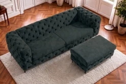 Riess-Ambiente Sitzhocker|Samt Möbel ><noscript><img width=