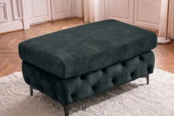 Riess-Ambiente Sitzhocker|Samt Möbel ><noscript><img width=