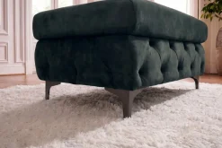 Riess-Ambiente Sitzhocker|Samt Möbel ><noscript><img width=