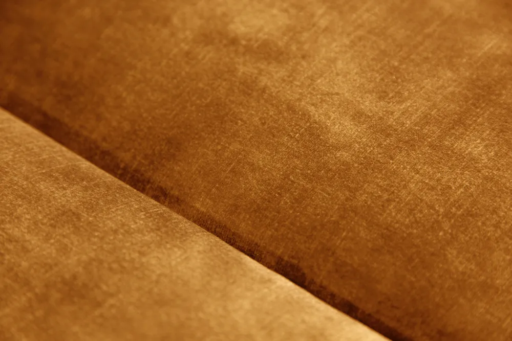 Riess-Ambiente Samt Möbel|3-Sitzer Sofa > Chesterfield Sofa MODERN BAROCK 235cm senfgelb Samt 3-Sitzer Couch Federkern