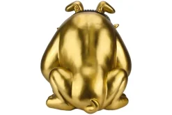 Riess-Ambiente Dekoration|Goldene Möbel > Deko-Figur BULLDOG 70cm gold handmade Hunde-Skulptur