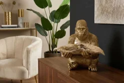 Riess-Ambiente Dekoration|Goldene Möbel ><noscript><img width=
