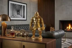 Riess-Ambiente Dekoration|Goldene Möbel ><noscript><img width=