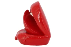 Riess-Ambiente Dekoration > Deko-Figur LIP 25cm rot weiß Hochglanz handmade Pop-Art