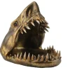 Riess-Ambiente Dekoration|Schalen > Deko-Figur SHARK HEAD 25cm bronze mit Ablagefach handmade