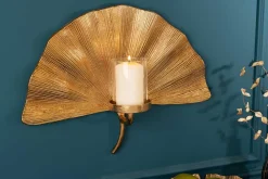 Riess-Ambiente Goldene Möbel|Kerzenständer ><noscript><img width=