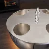 Riess-Ambiente Dekoration > Dekorativer Weinkühler VINO 80cm silber handmade Metall Flaschenkühler Sektkühler