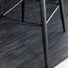 Riess-Ambiente Retro Möbel|Barhocker > Design Barhocker EUPHORIA dunkelgrün Samt schwarze Metallbeine Barstuhl mit Lehne