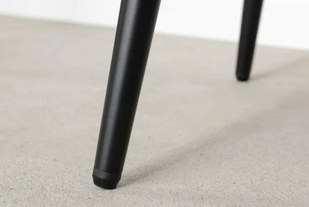 Riess-Ambiente Barhocker|Samt Möbel > Design Barhocker MILANO petrol Samt Barstuhl mit Lehne Metall schwarz