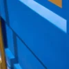 Riess-Ambiente Industrial Loft|Weinregale > Design Barschrank Container GLOBETROTTER 180cm blau Weinregal Upcycling