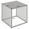 Riess-Ambiente Beistelltische|Skandinavisch > Design Beistelltisch ARCHITECTURE 40cm graphit Metall