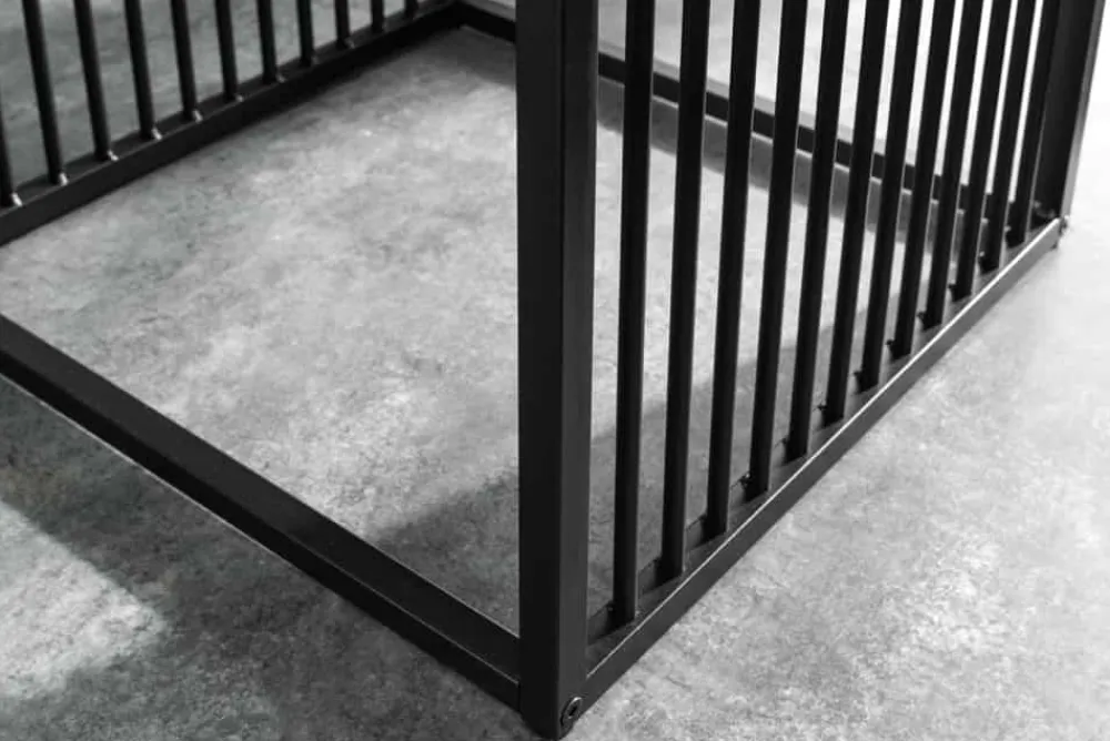 Riess-Ambiente Beistelltische|Skandinavisch > Design Beistelltisch ARCHITECTURE 40cm graphit Metall