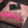 Riess-Ambiente Sitzpoufs|Heimtextilien > Design Bodenkissen XL MODERN ART 70cm rot pink abstraktes Muster Sitzpouf
