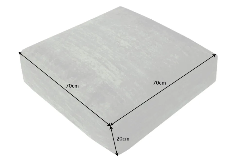 Riess-Ambiente Sitzpoufs|Heimtextilien > Design Bodenkissen XL MODERN ART 70cm grün abstraktes Muster Sitzpouf