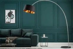 Riess-Ambiente Goldene Möbel|Stehleuchten ><noscript><img width=