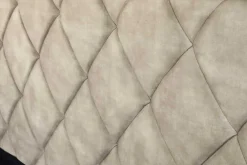 Riess-Ambiente Boxbetten|Samt Möbel > Design Boxbett ELYSIUM 180x200cm champagner beige Samt mit Stauraum und Lattenrost