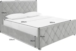 Riess-Ambiente Boxbetten|Samt Möbel ><noscript><img width=