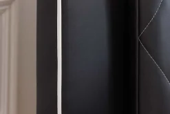 Riess-Ambiente Boxspringbetten > Design Boxspringbett PALAZZO 180x200cm schwarz inkl. Stauraum Matratze Topper