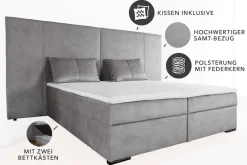 Riess-Ambiente Boxspringbetten|Samt Möbel ><noscript><img width=