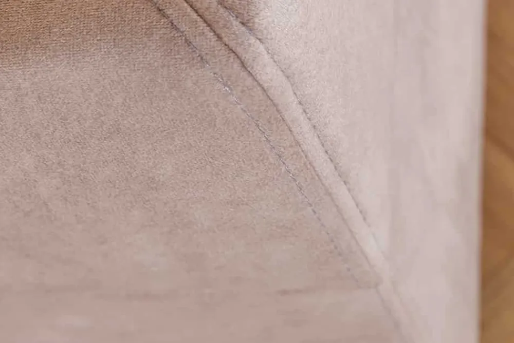 Riess-Ambiente Boxspringbetten|Samt Möbel > Design Boxspringbett SUITE HOTELBETT 180x200cm beige Samt inkl. Stauraum Topper