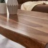 Riess-Ambiente Couchtische & Truhen|Mehr... > Design Couchtisch AMAZONAS 110cm braun Sheesham Massivholz Baumkante